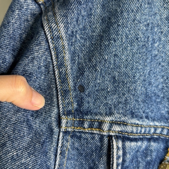 Vintage Riders Denim Trucker Jacket Size Medium - Picture 12 of 13